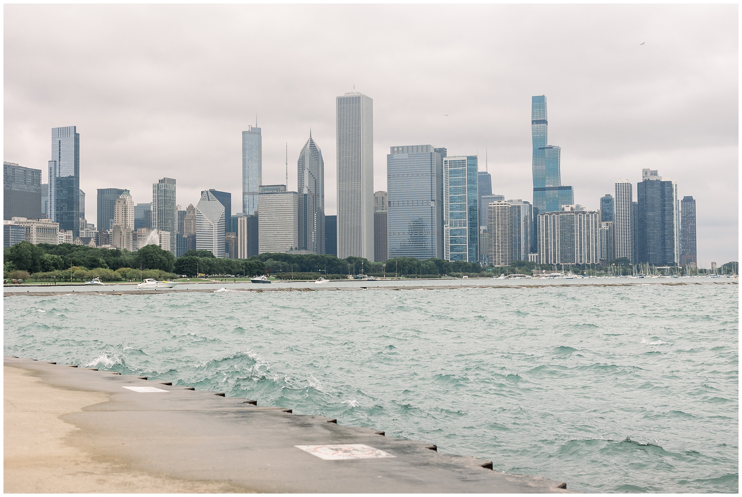 Chicago Skyline at the Museum Campus
