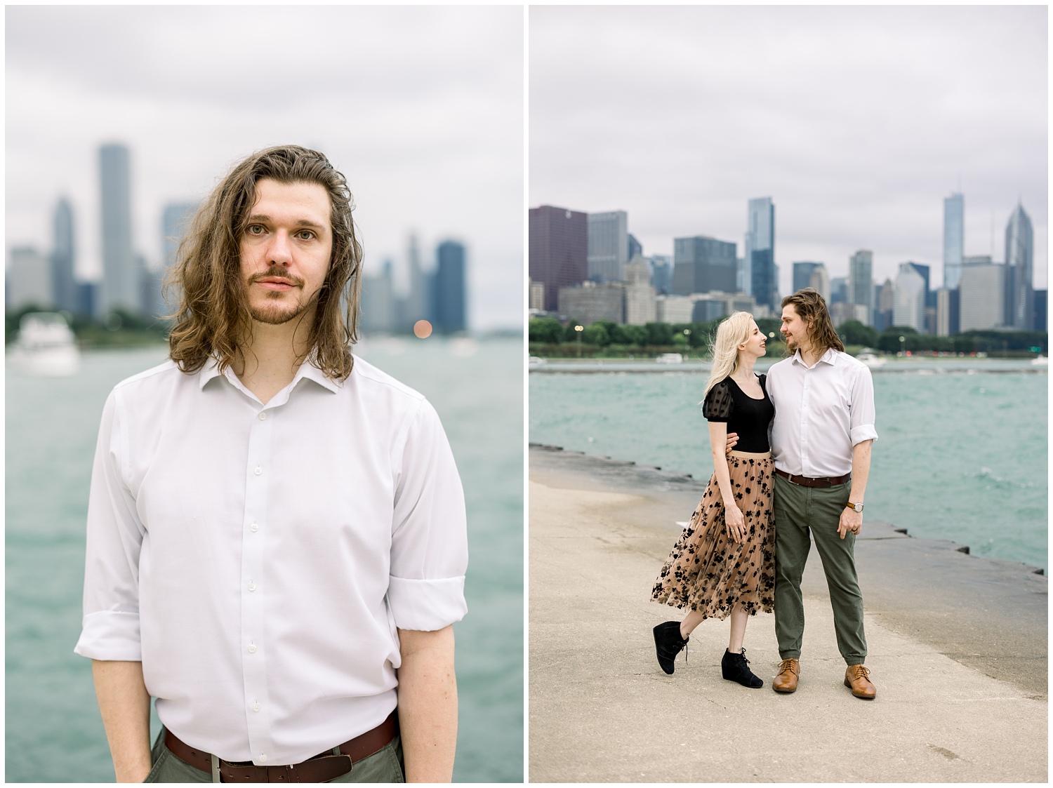 Skyline couples photos
