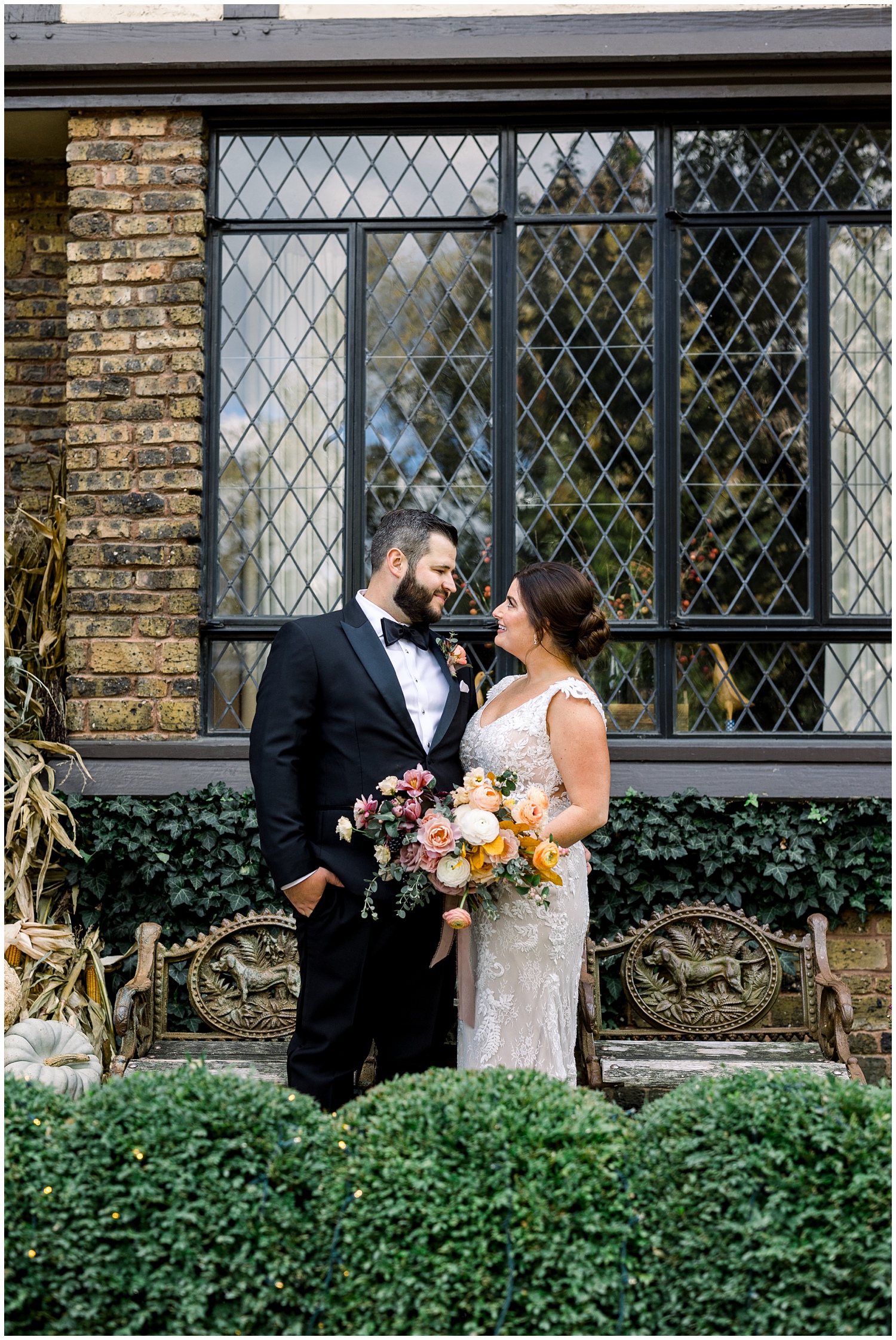 Fall Deer Path Inn Wedding Photos 