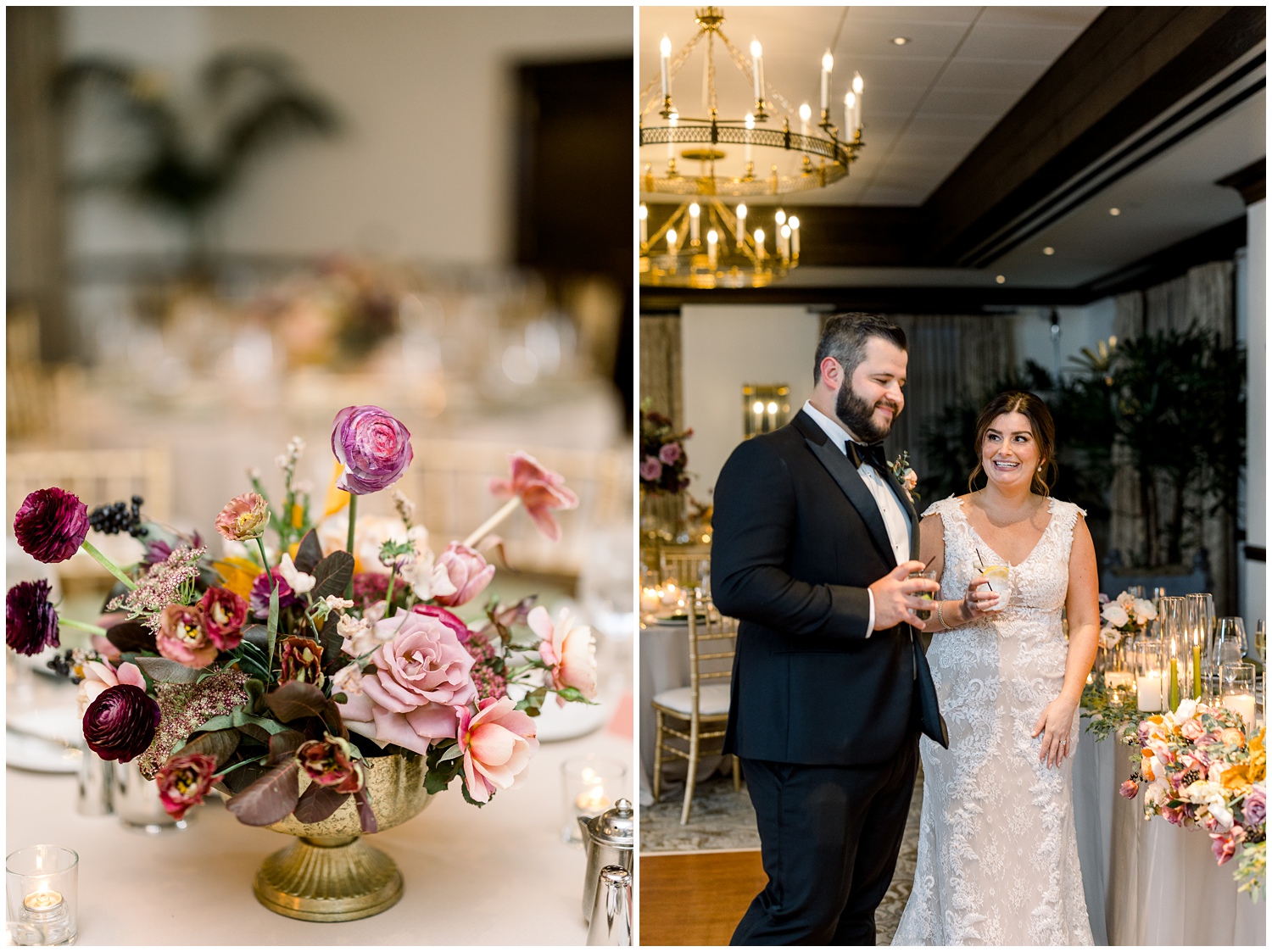 Fall Deer Path Inn Wedding Photos 