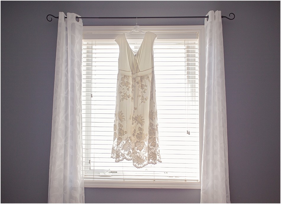 Short Lace Wedding Dress