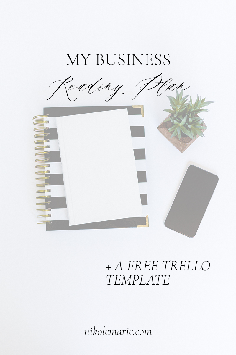 My Business Reading Plan