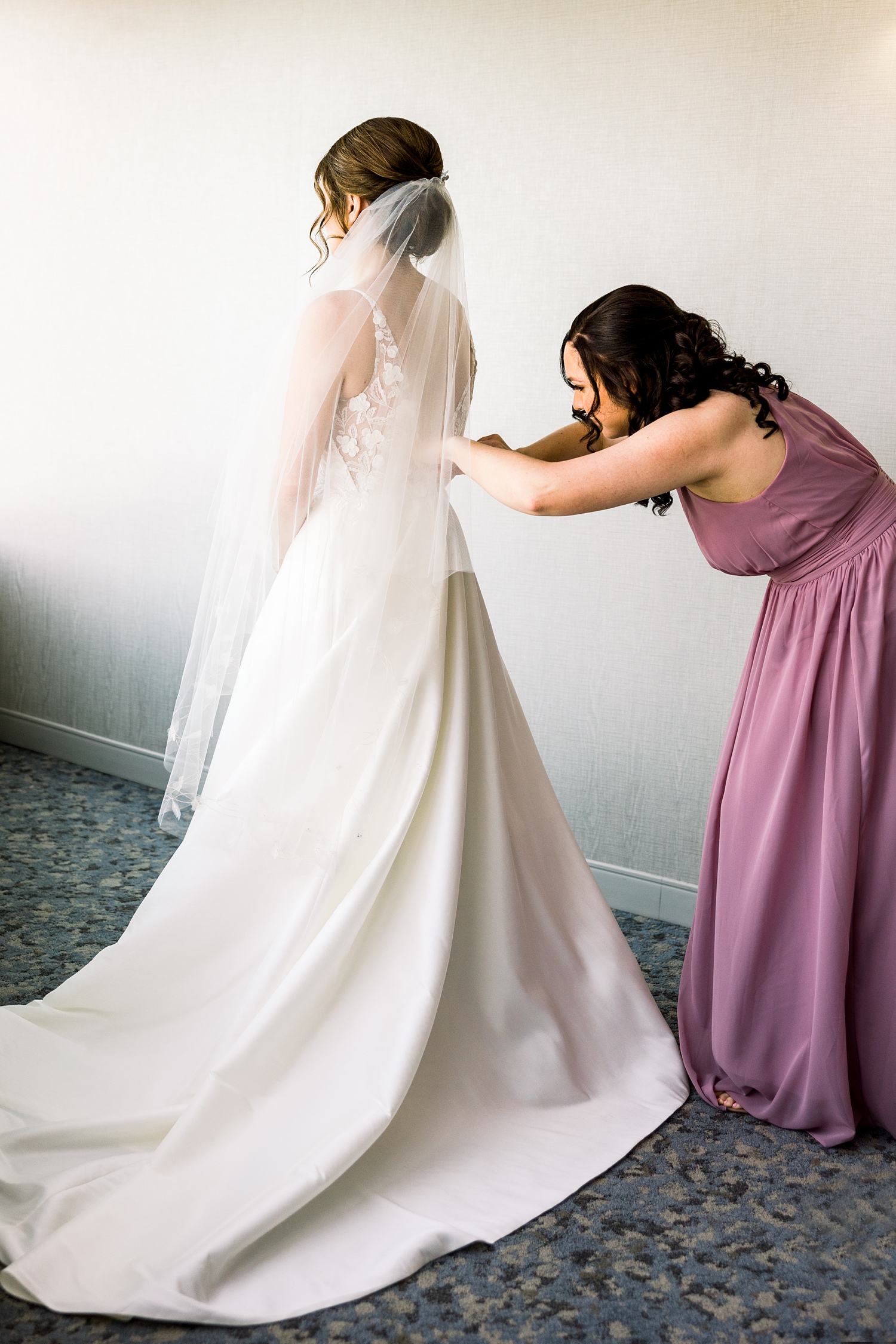 Bridal getting ready Double Tree Pomona