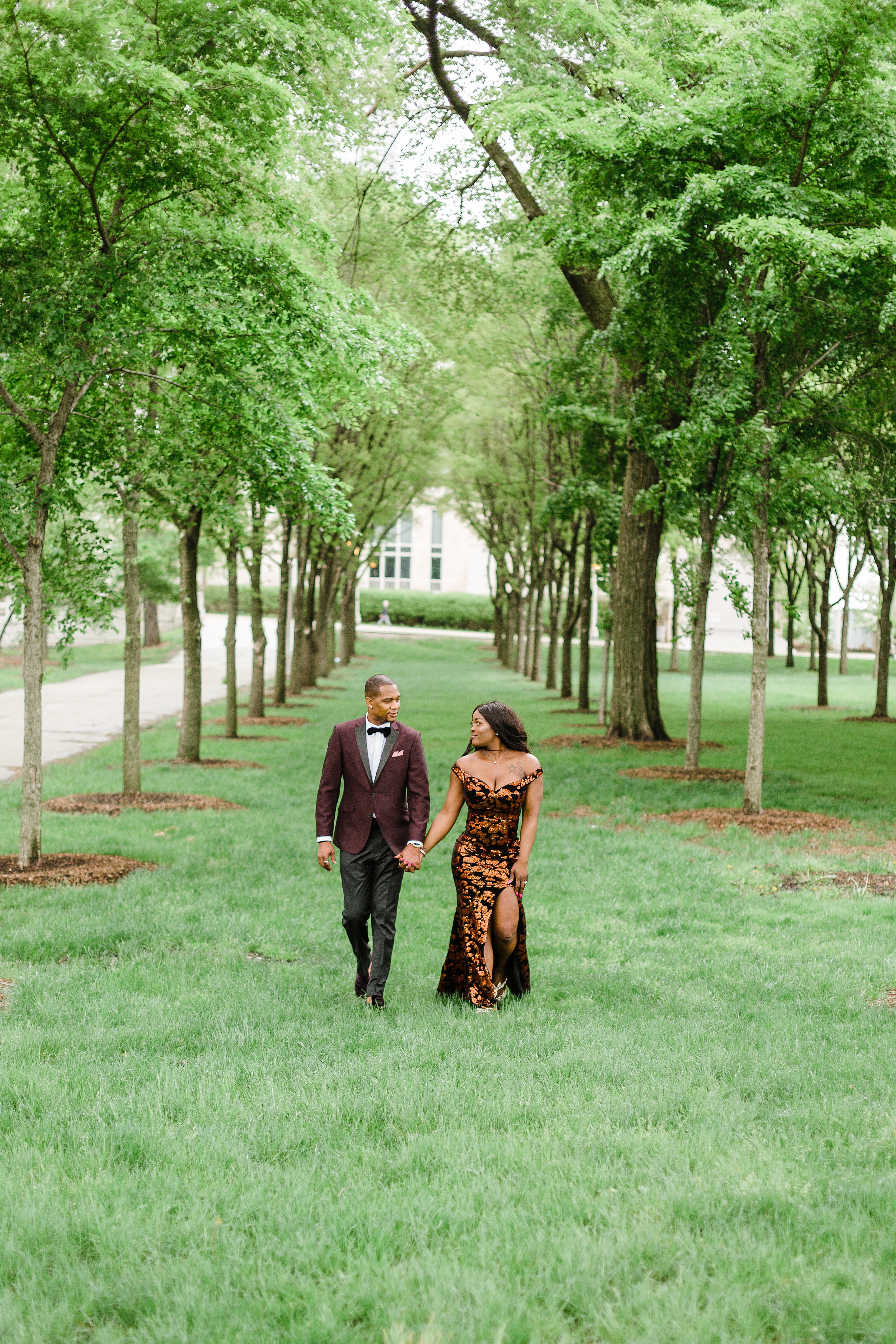 Congress Park Engagement Photos