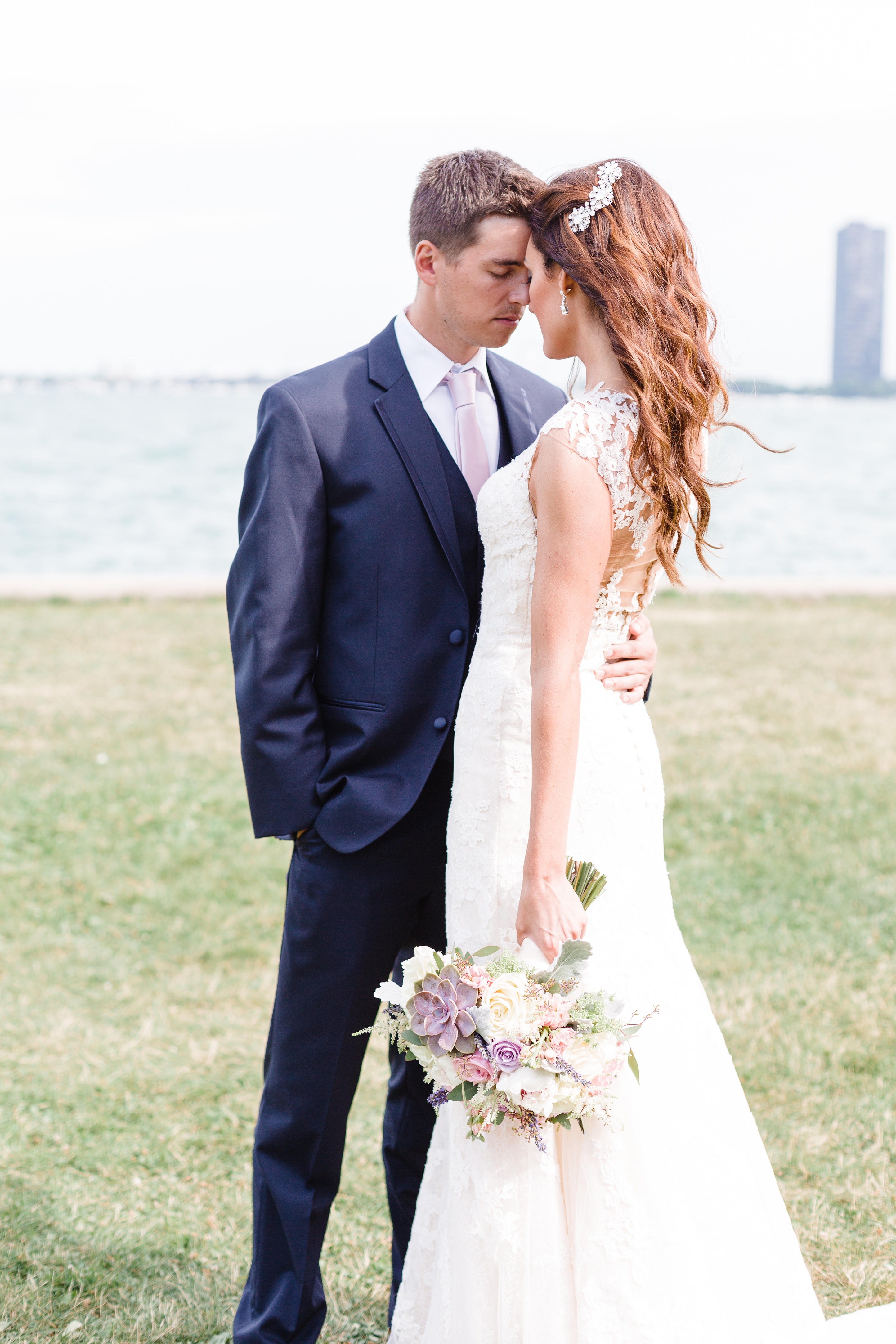 Stunnng downtown Chicago wedding