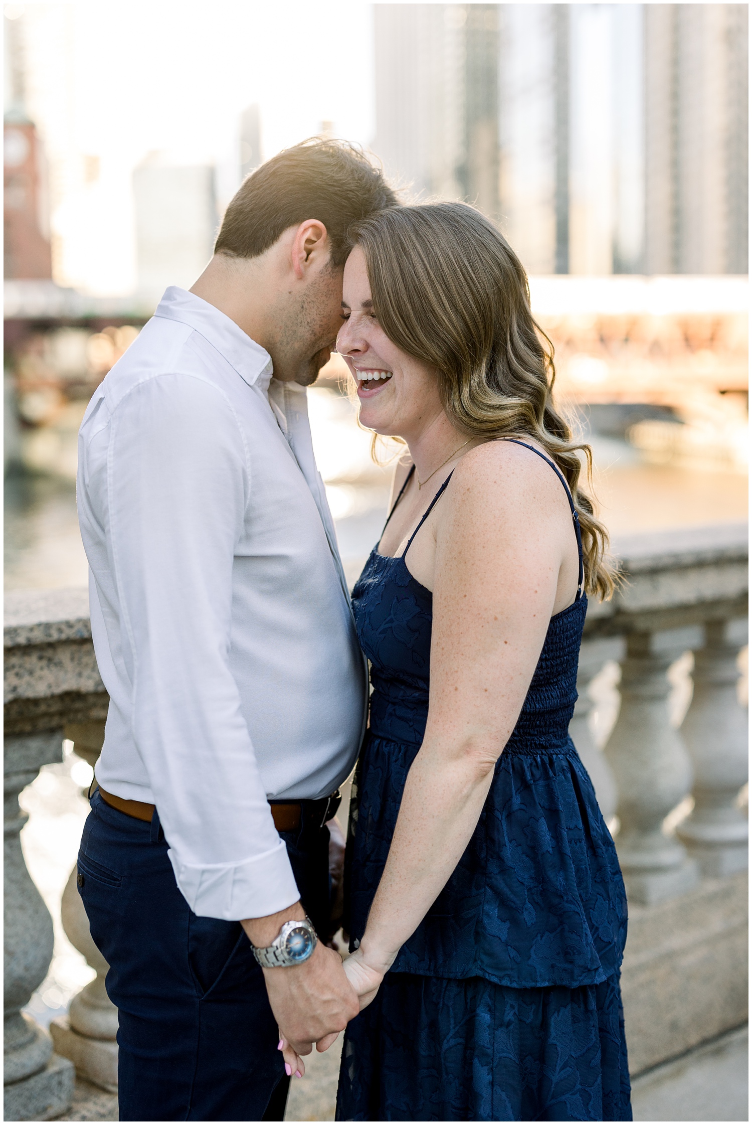 joyful engagement photos
