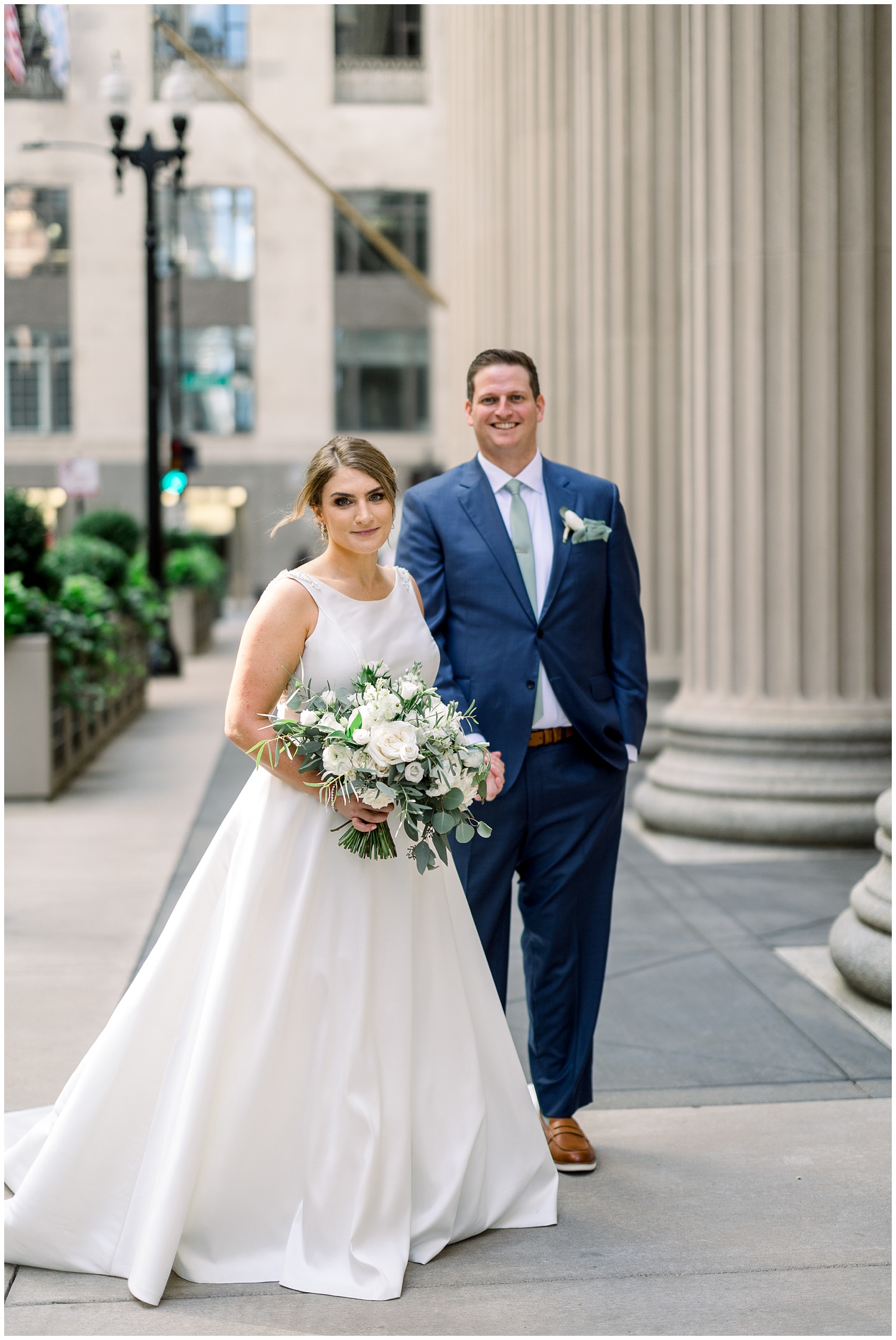 Wedding on the Chicago River Photos