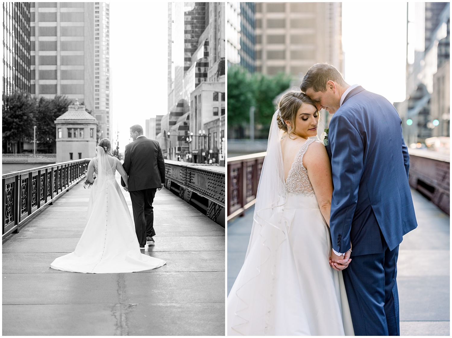 Wedding on the Chicago River Photos