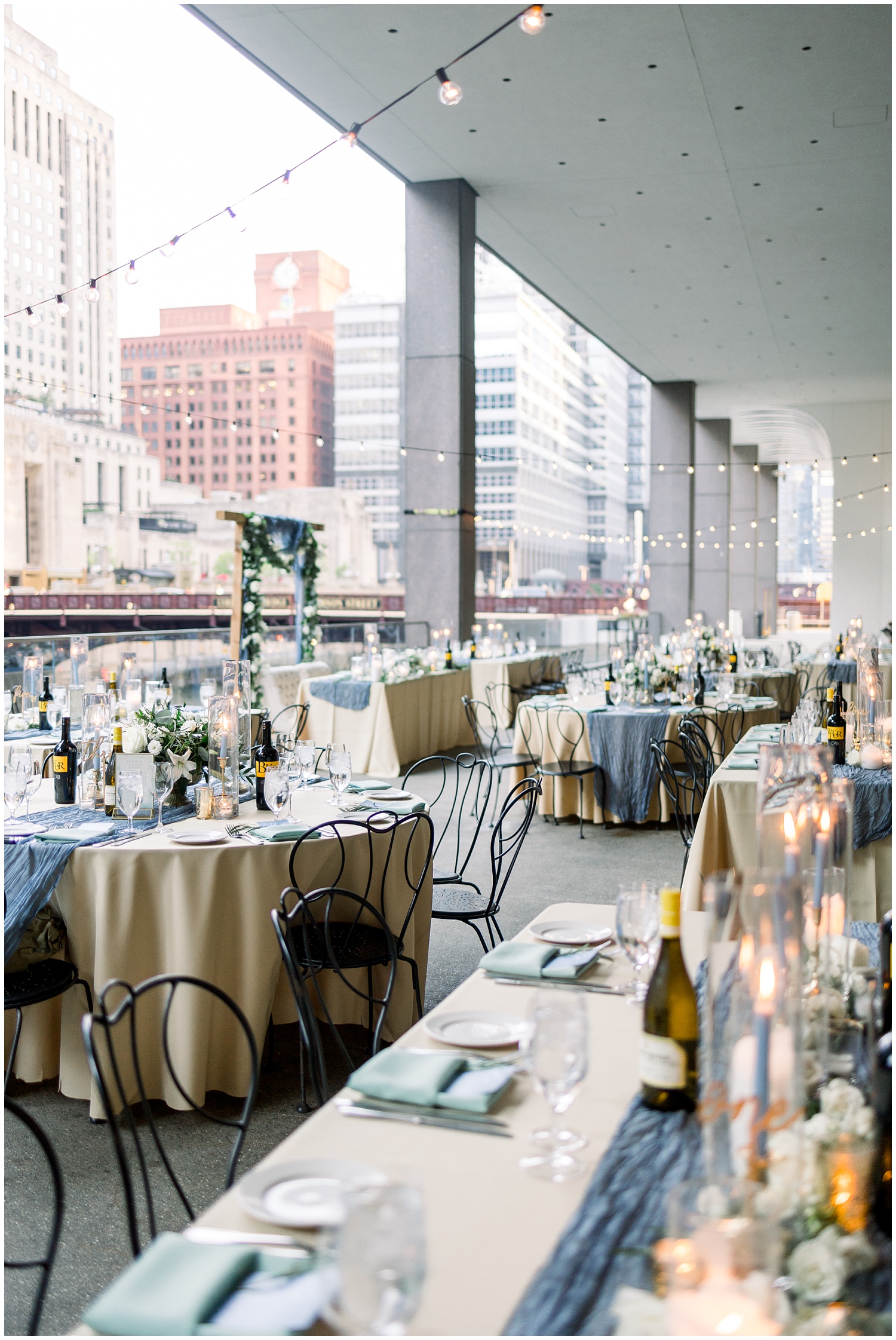 Wedding on the Chicago River Photos