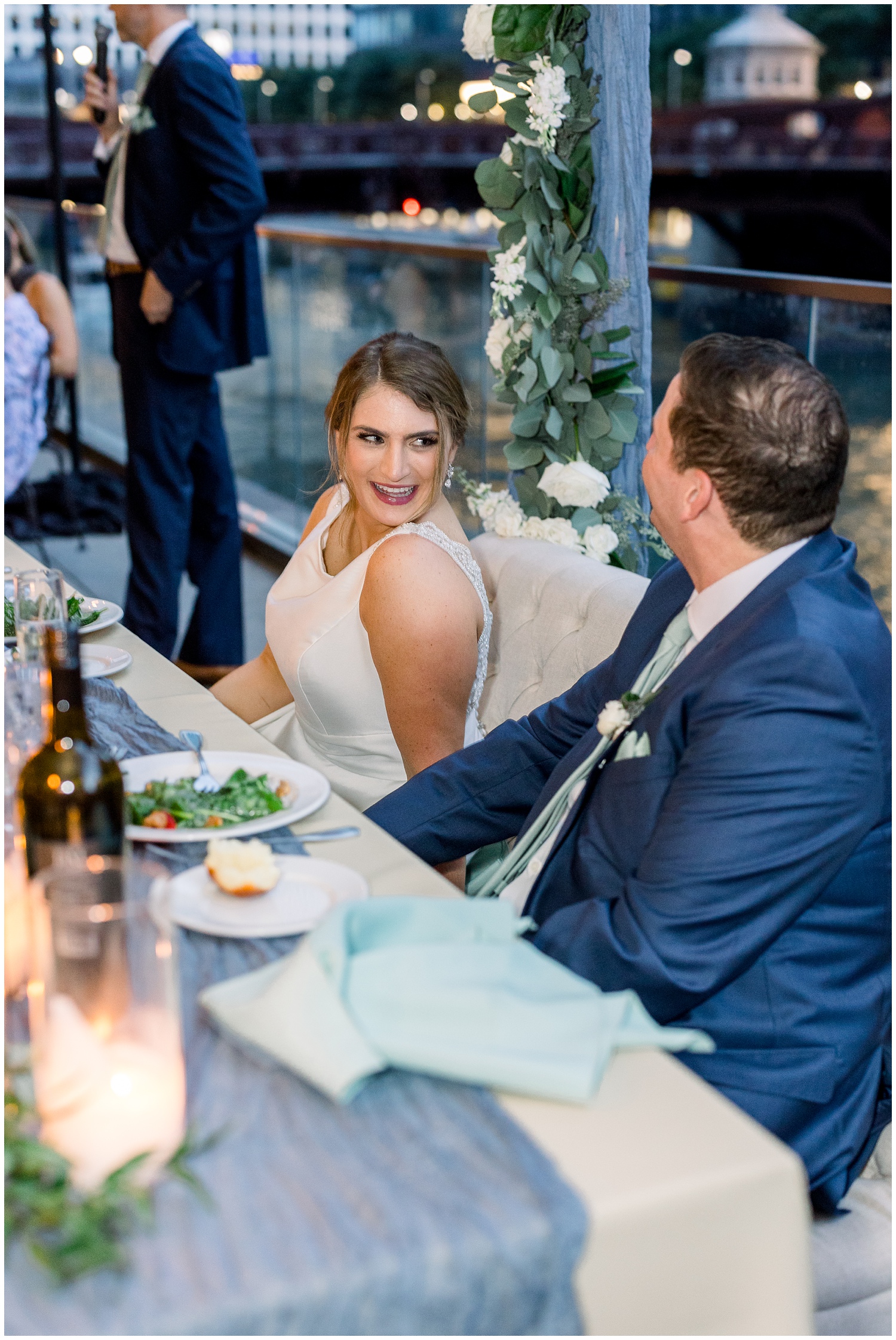 Wedding on the Chicago River Photos